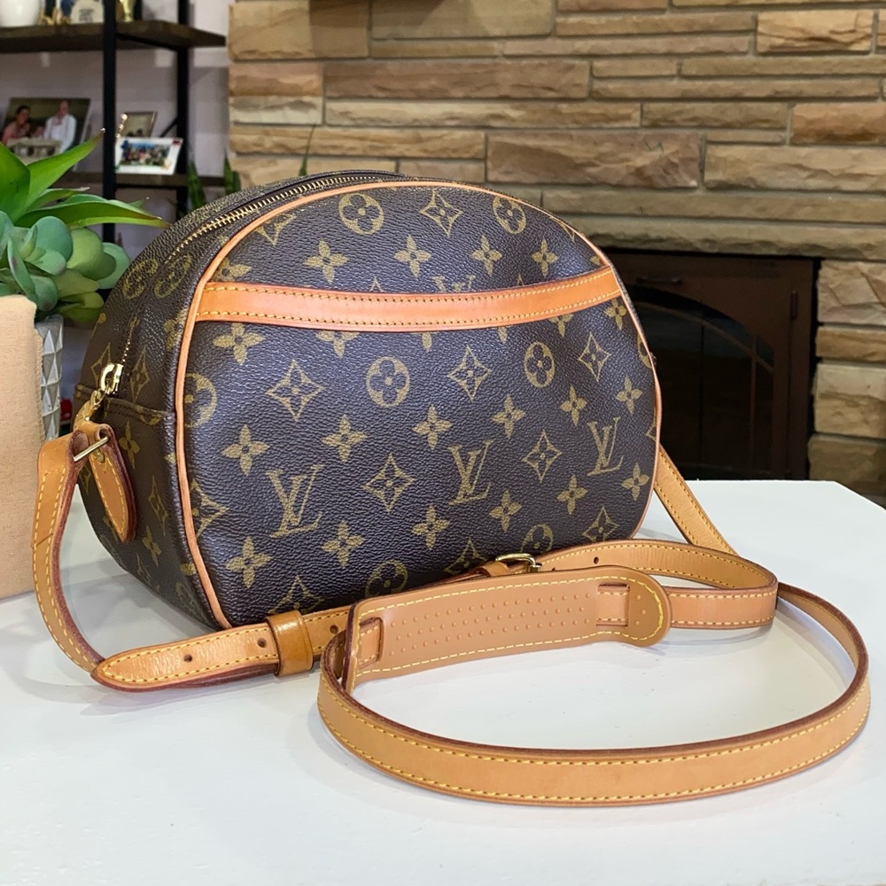 Louis Vuitton Brown and Tan Monogram Crossbody Bag